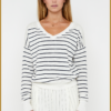 MSCW - Pullover Estella nave stripe - MOS240097