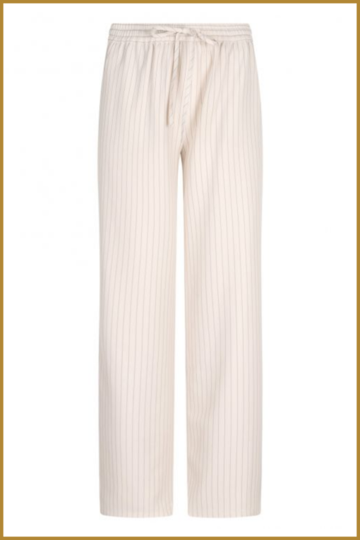 YDENCE - Pants Maartje offwhite -YDE240016