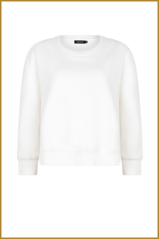 YDENCE - Sweater Lucy ofwhite -YDE24015