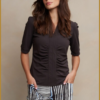 AIME - Madeline top - AIM240010 chocolate