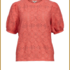 OBJECT - Objfeodora ss top - OBJ240009 georgia peach