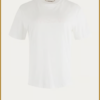 MSCW - Tshirt Gone velvet offwhite solid - MOS240109