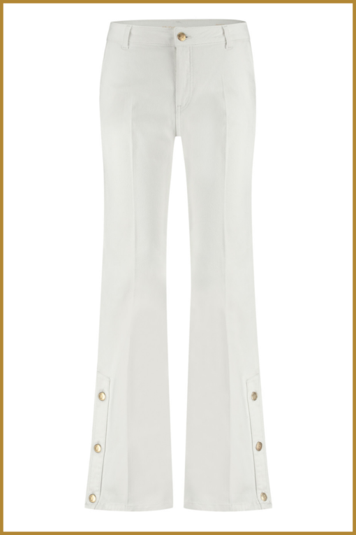 Studio Anneloes - Sally trousers - STU240011 Off white
