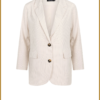 YDENCE -Blazer Elody offwhite -YDE240012