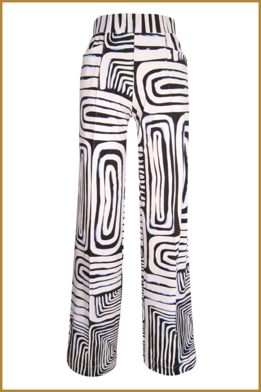 AIME - Gwen pants - AIM240005 Azura print