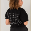 SNEAKERDRESSES - Sweater black print - SNE240002