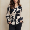 AIME - Sam blouse - AIM240004 big swirls