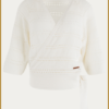 MSCW - Vest Carlotta offwhite solid - MOS240104