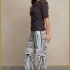AIME - Gwen pants - AIM240005 Azura print