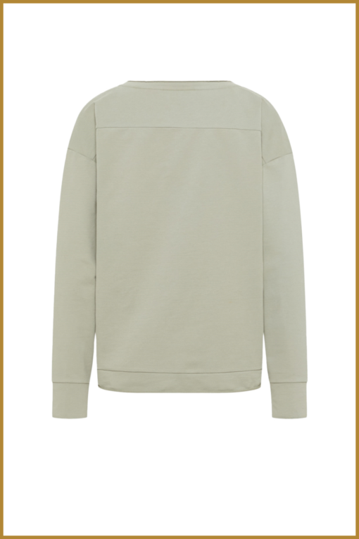 Sweatshirt Ritva - ELB240008 khaki - Afbeelding 2