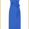Lady day - Jurk Dunya - MYP240028 blue iris