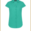 Lady day - Blouse Suzy cap - MYP240025 paradise green