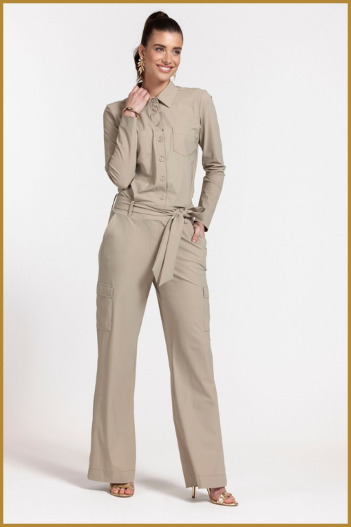 STUDIO ANNELOES - Hilly jumpsuit clay -STU240030