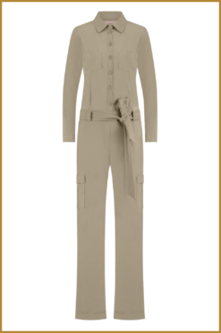 Alternative view of STUDIO ANNELOES - Hilly jumpsuit clay -STU240030
