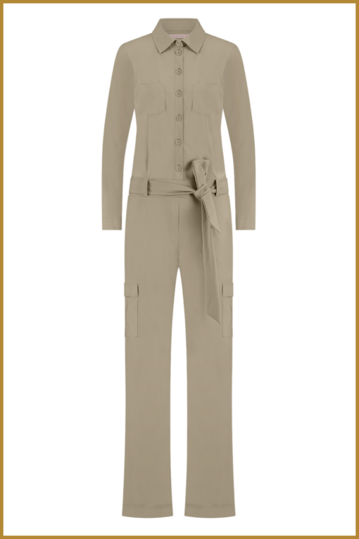 STUDIO ANNELOES - Hilly jumpsuit clay -STU240030