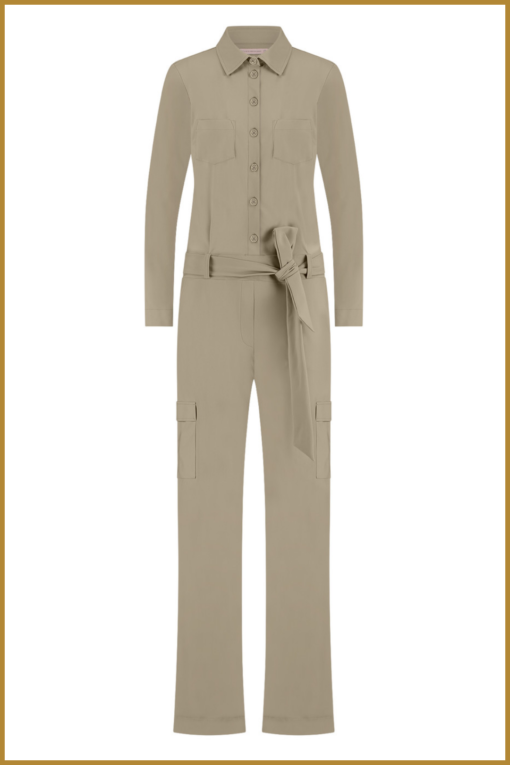 STUDIO ANNELOES - Hilly jumpsuit clay -STU240030 - Afbeelding 2