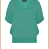Lady day - Blouse Myrthe - MYP240027 paradise greem