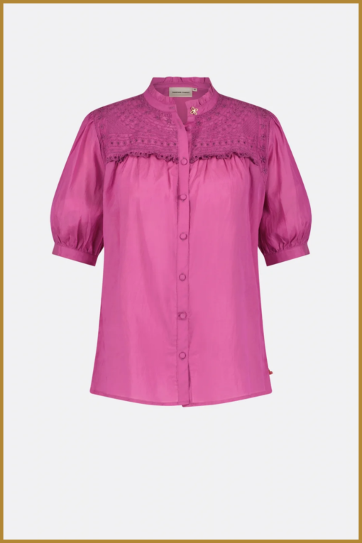 Fabienne Chapot - Blouse Tootsie - FAB230029 - Afbeelding 2