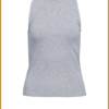 OBJECT - OBJJAMIE S/L TANK TOP - OBJ240020 light grey melange