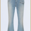 MOD- Suzy kick flare -blauw -MOD240009