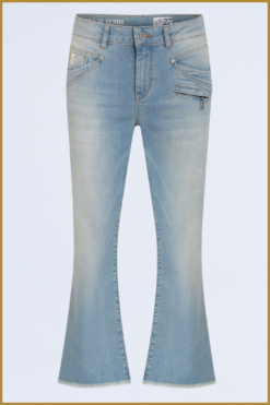 MOD- Suzy kick flare -blauw -MOD240009