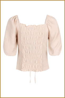 Alternative view of YDENCE - Top roselin cream-YDE24026