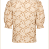 YDENCE - Top Ada beige -YDE240043