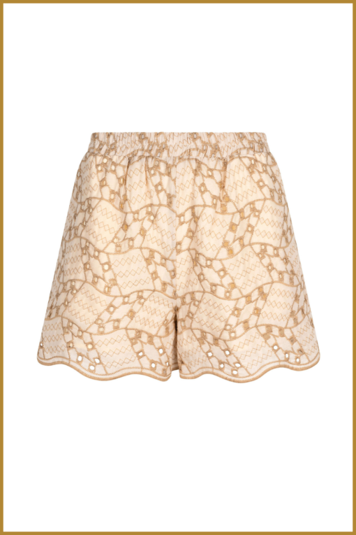 YDENCE - short quinn beige -YDE240041
