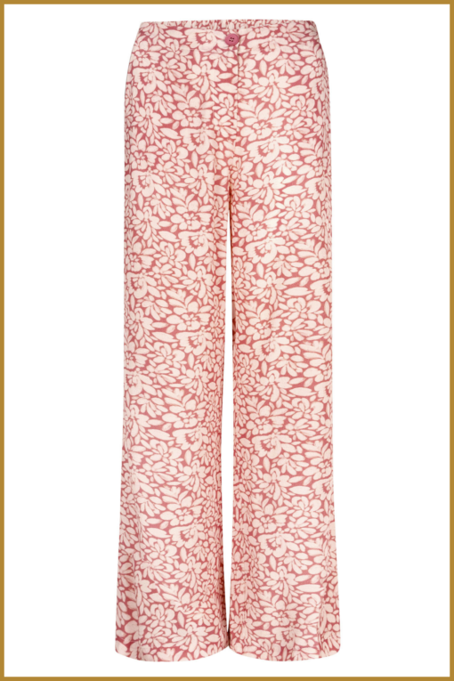 YDENCE - Pants zola nude flower-YDE240044