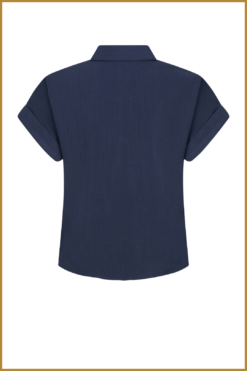 Alternative view of YDENCE - Blouse Charlee navy -YDE240037