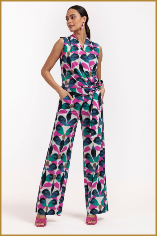 STUDIO ANNELOES - Feda sls dragonfly jumpsuit multi -STU240041