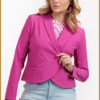 STUDIO ANNELOES -Ida bonded blazer-new fucsia-STU240040