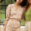 YDENCE - Top Ada beige -YDE240043