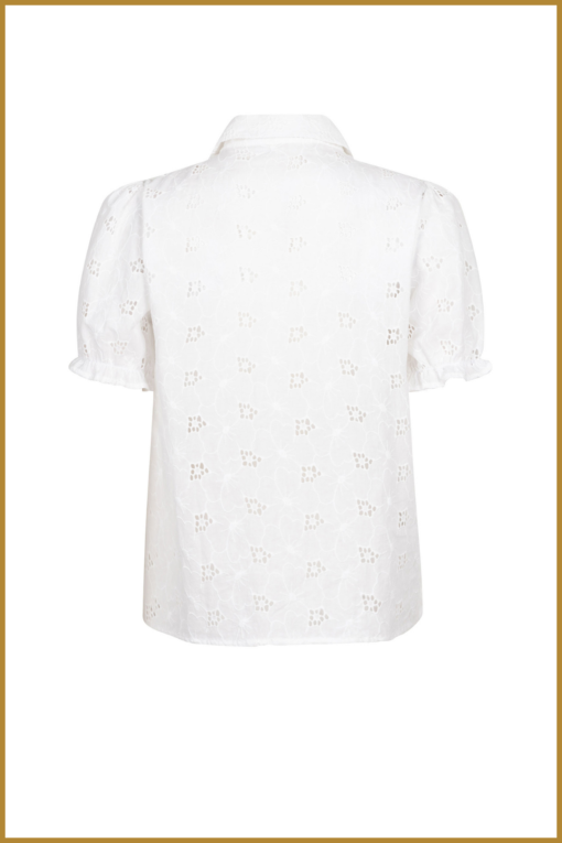 YDENCE - Blouse Thalia offwhite -YDE240040 - Afbeelding 2