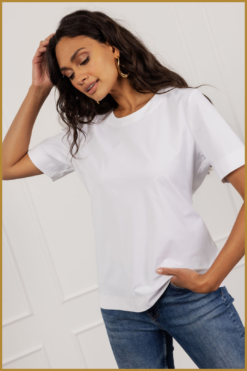 STUDIO ANNELOES - Travel Tee white -STU240044