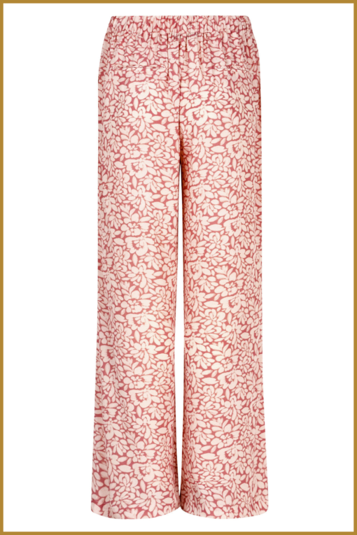 YDENCE - Pants zola nude flower-YDE240044 - Afbeelding 2