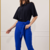 Studio Anneloes Hanna capri trousers blauw-STU240037