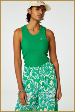 FABIENNE CHAPOT -Tanja tank groen -FAB240100