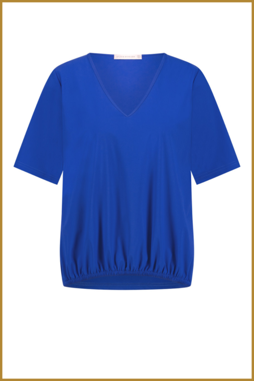 Studio Anneloes Vicky SL top blauw-STU240038 - Afbeelding 2