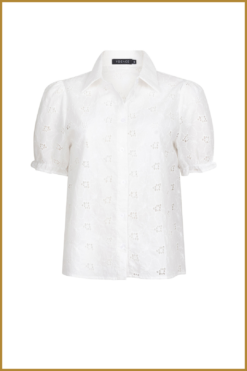 YDENCE - Blouse Thalia offwhite -YDE240040