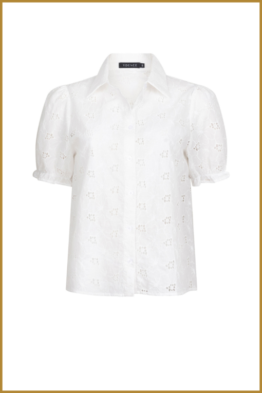 YDENCE - Blouse Thalia offwhite -YDE240040