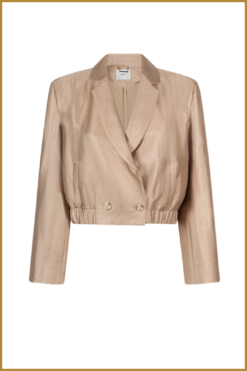 Alternative view of AAIKO - Jacket Mille satin - AAI240014