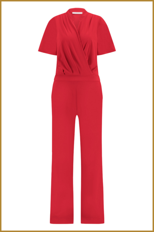 STUDIO ANNELOES -Grazia jumpsuit red -STU240065 - Afbeelding 2