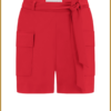 STUDIO ANNELOES -Jolie cargo bermuda rood -STU240069