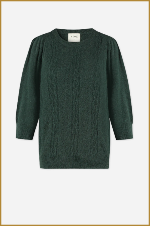 AIME - Livvy Sweater - AIM230052 petrol