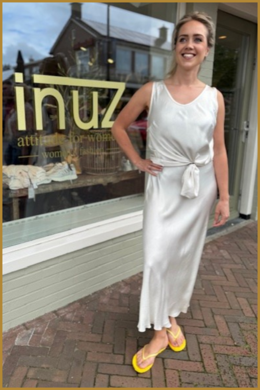 INUZ - Top Satin kit  beige-INU240241 - Afbeelding 2
