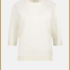 FABIENNE CHAPOT - Molly Button SS Pullover cosy white -FAB240063