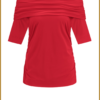 STUDIO ANNELOES - Aline top rood -STU240066