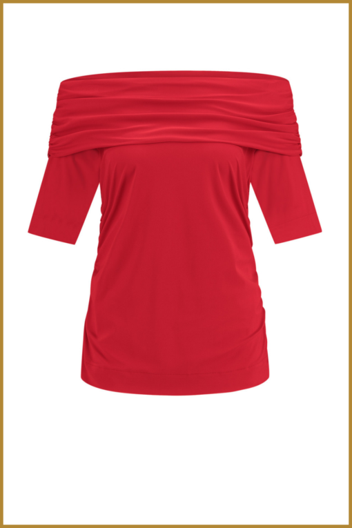 STUDIO ANNELOES - Aline top rood -STU240066 - Afbeelding 2