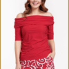STUDIO ANNELOES - Aline top rood -STU240066